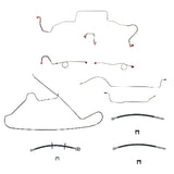 1967 Dodge Coronet Brake Line & Hose Kit - BLH100OM