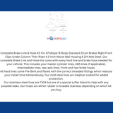Brake Line for 1967 Dodge Coronet