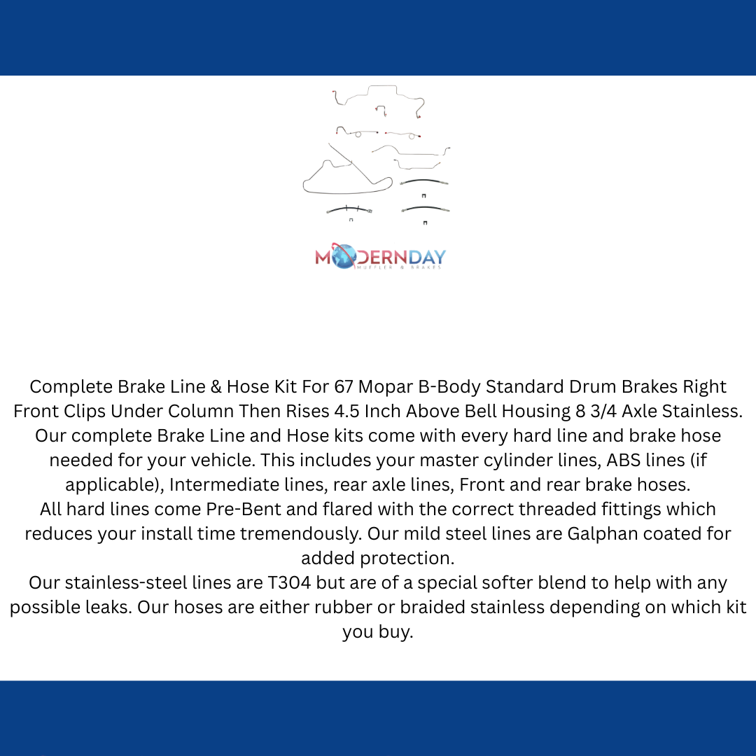 Brake Line for 1967 Dodge Coronet