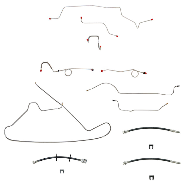 Brake Line for 1967 Dodge Coronet ABS drum brakes stainless steel