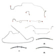 Brake Line for 1967 Dodge Charger Complete ABS drum brakes stainless steel