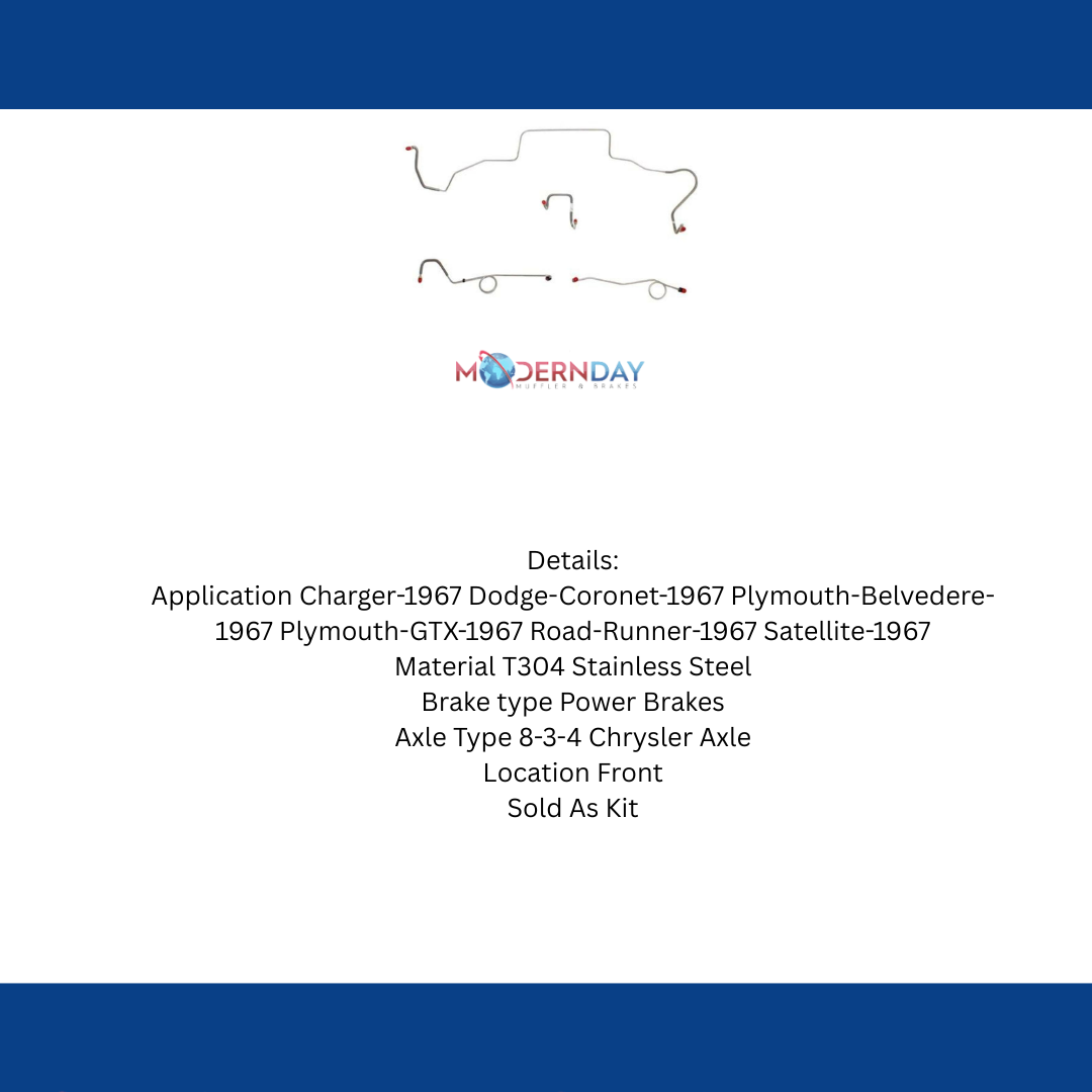 Brake Line for 1967 Dodge Charger