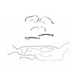 Brake Line for 2003 Complete ABS stainless steel