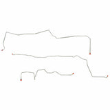 96-98 Ford Mustang GT Brake Line & Hose Kit w/ ABS BLH15