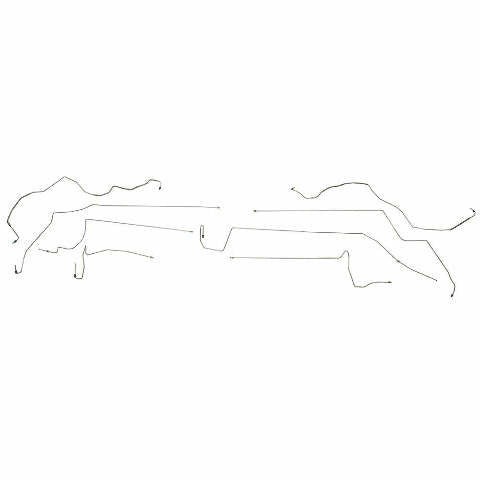 08-14 Toyota Tundra Brake Line & Hose Kit 4wd Crew Cab/Short Bed