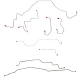 1997-2001 Ford F-150 Complete Brake Line and Hose Kit 4WD AWABS Disc Brakes BLH43SS
