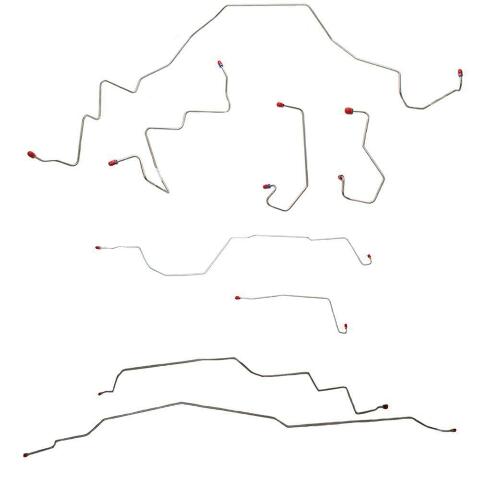 Fine Lines BLH49 - Brake Line & Hose Kit 4WD AWABS for 02-04 Ford F-150