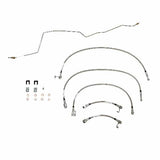 01-02 Dodge Ram 2500 Brake Lines & Hose Kit 4WD Reg Cab/Long Bed Disc Brakes Aut