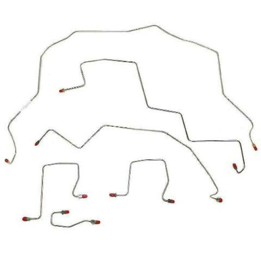 98-01 Dodge Ram 2500 Brake Lines & Hose Kit 4WD Ext Cab/Short Bed RWABS Non Dual