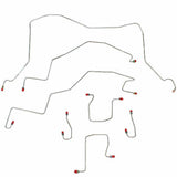 98-01 Dodge Ram 2500 Brake Lines & Hose Kit 4WD Reg Cab/Long Bed Non Dually