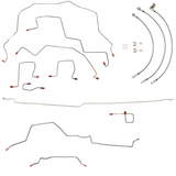 98-01 Dodge Ram 2500 Brake Lines & Hose Kit 4WD Ext Cab/Long Bed Non Dually