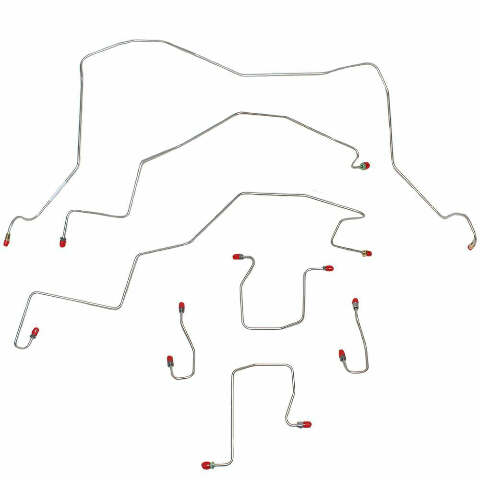 Brake Line for 98-01 Dodge Ram 3500 4WD long bed
