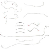 05-10 Chevrolet Cobalt Brake Line & Hose Kit No ABS