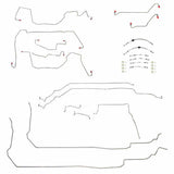 04-06 Pontiac GTO Brake Line & Hose Kit