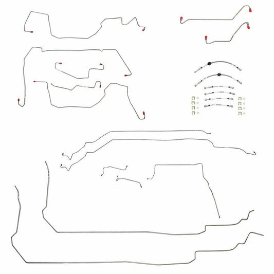 04-06 Pontiac GTO Brake Line & Hose Kit