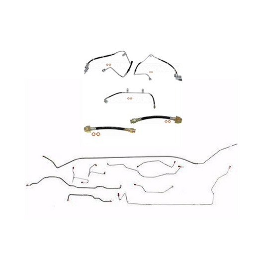 Complete Brake Line & Hose Kit For 99-03 Jeep Grand Cherokee Prior to 04/27/2003