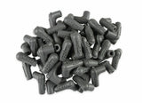 MSD spark plug wire set BOOTS-90-DEGREE-LOGO-SPARK-PLUG-GRAY-SILICONE-50EA-34514
