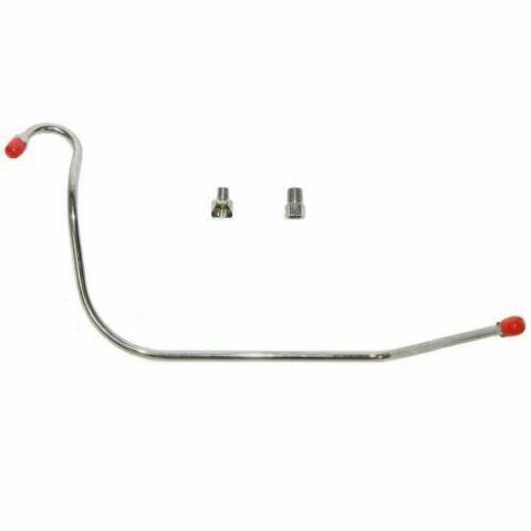 1963-65 Chevrolet Bel Air Pump Carburetor Fuel Line 5/16 Inch Chrome BPC6301CH