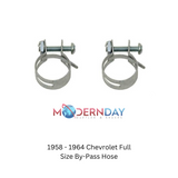 Fits 1958 - 1964 Chevrolet Full Size By-Pass Hose BPH400