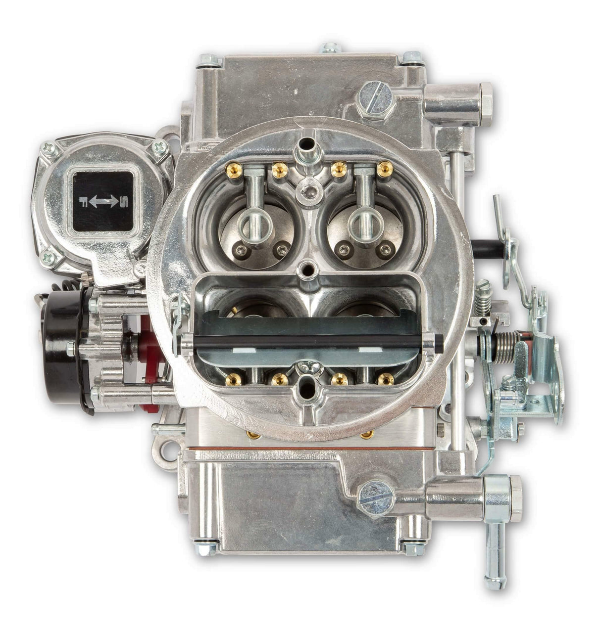 Quick Fuel Carburetor BR-67270; Die-Cast 600 cfm 4bbl Vacuum Secondary for Ford aluminum LED