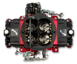 Quick Fuel Carburetor BR-67318; Street 650 cfm 4bbl Mechanical Black/Red aluminum LED