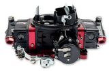 Quick Fuel Carburetor BR-67318; Street 650 cfm 4bbl Mechanical Black/Red aluminum LED