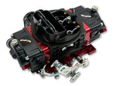 Quick Fuel Carburetor BR-67318; Street 650 cfm 4bbl Mechanical Black/Red aluminum LED
