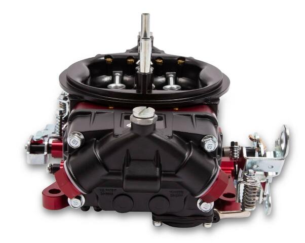 Quick Fuel Carburetor BR-67331; Race 750 cfm 4bbl Mechanical Black/Red aluminum LED