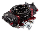 Quick Fuel BR-67332 850 CFM Race Carburetor Carb Red Black Double Pumper aluminum LED