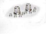 Billet Strut TowerCaps 10pc fits Ford Mustang Shelby 11-14 Drake BR3Z-7W13296-BL muscle car