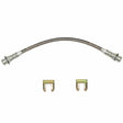 t Brake Hose For 59-60 Ford Thunderbird Front 2 Required Stainless Fine Lines Fine Lines