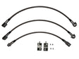 t Brake Hose Kit For 84-87 Corvette Complete Kit Braided Stainless Fine Lines Fine Lines