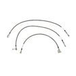Brake Hose Kit for 2013 4WD drum brakes stainless steel