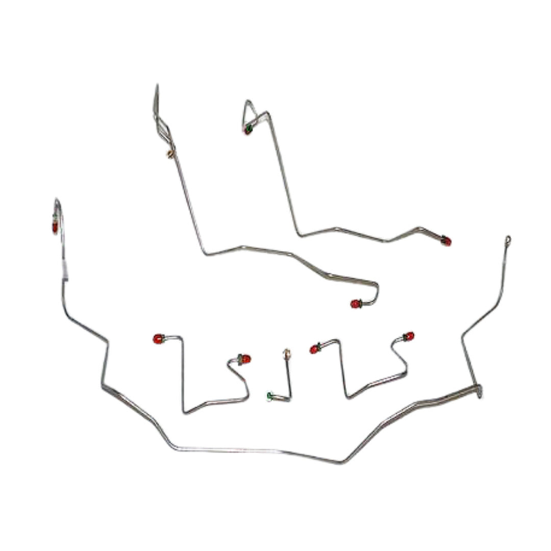 t Brake Line Kit For Dodge Ram 2500 98-01 4WD ShortBed ExtCab RWABS-CBK0048SS Fine Lines