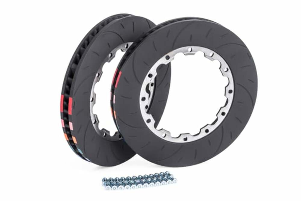 Brakes - 350x34mm 2 Piece - Replacement Rings and Hardware aluminum