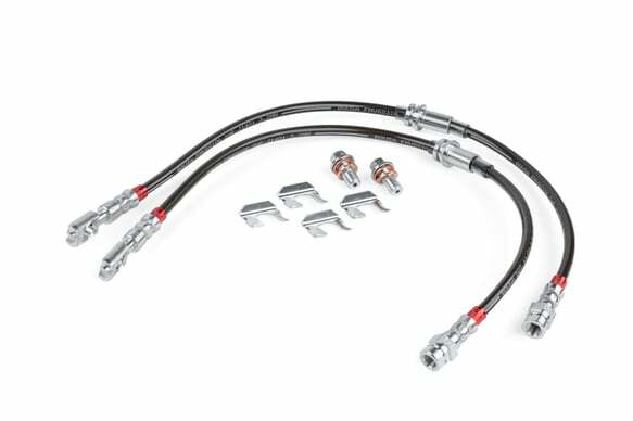 Fits 2015-20 A3 Quattro Audi Braided S/S Brake Lines Front set and VW stainless steel polished