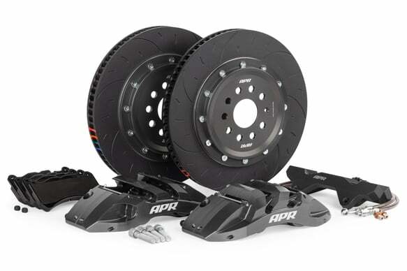 Fits 2022-24 S3 Audi 370x34mm 6-Piston Big Brake Kit -Front(355mm) and VW stainless steel