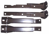 Fits 1969-1972 Chevrolet Blazer; Rear Bumper Bracket Set-Leaf-Shortbed BRKT4WD-R