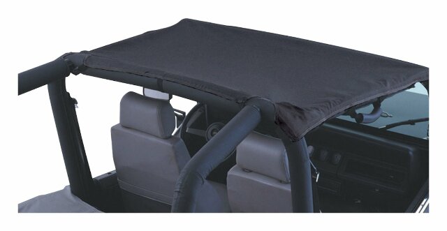RT Off-Road Beach Topper - BT30015 fits 1992-1995 Jeep Wrangler black fabric