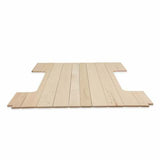 Fits 1963-1966 Chevrolet C10 Panel; Oak Bed Wood - Sb/Fs - Drilled BWK72SF2D