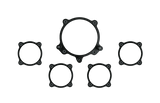 Moal Bomber 5-analog gauge Trim Bezel Set BZMA5GS