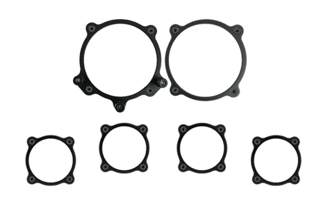 t Moal Bomber 6-gauge Trim Bezel Set BZMA6GS Classic Instruments