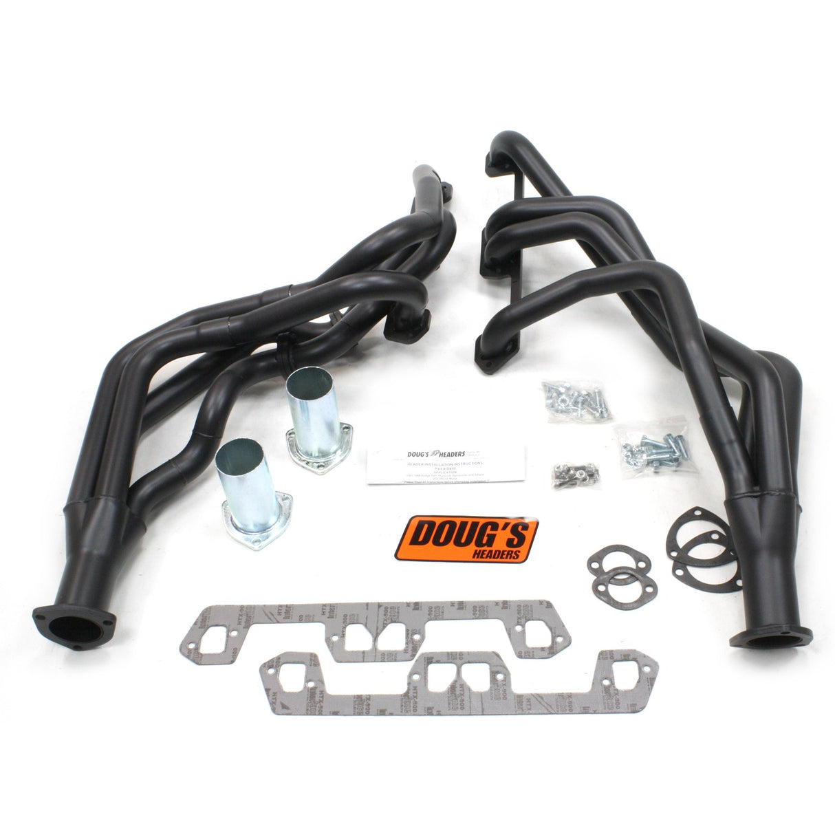 Long Tube Headers for 63-66 Mopar A Body 273-360 LA Motor 1-5/8in Primary D450-B