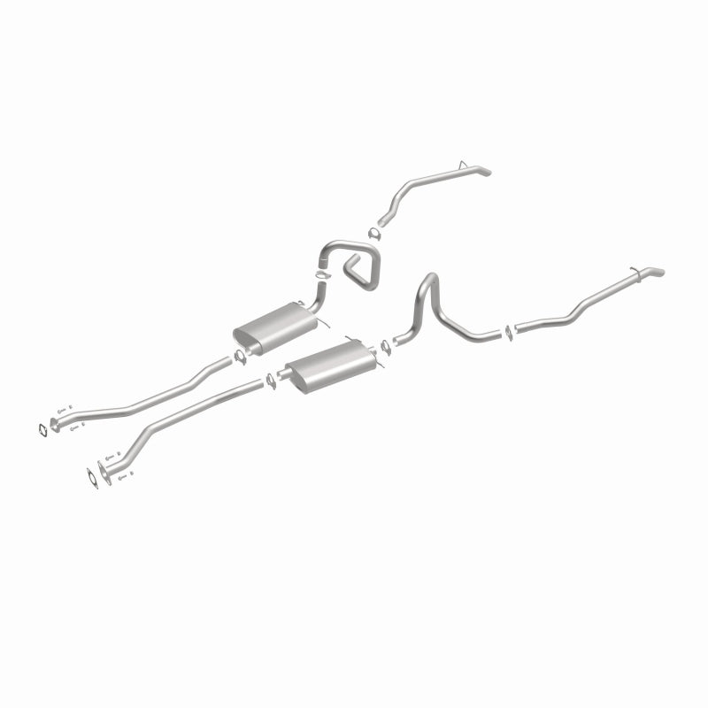 Fits 1998-2002 Ford Crown Victoria Direct-Fit Replacement Exhaust 106-0634