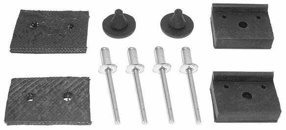 1962-66 Gmc C/K Series Truck & Suburban Hood Bumper Set-10-Pieces C3010-62
