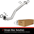 2007-2016 Toyota Sienna Direct-Fit Front Pipe Kit 107-0074 stainless steel