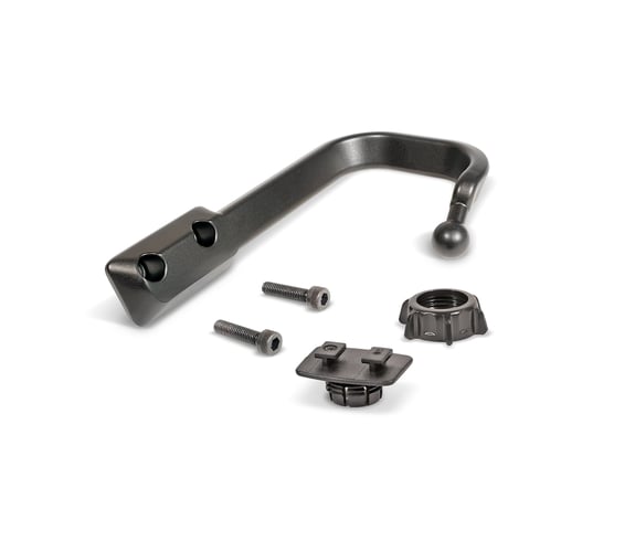 A-Pillar Display Mount 2008-2010 Ford F-250/F-350 Super Duty Products diesel performance tuner black polished aluminum
