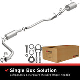 Fits 2015-2020 Honda Fit 1.5L Direct-Fit Replacement Exhaust System
