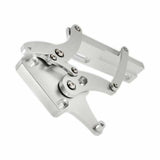 Fits 1967-1970 Mustang; Billet Hood Hinges-Polished - C7ZZ-16796-7-P muscle car