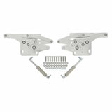 Fits 1967-1970 Mustang; Billet Hood Hinges-Polished - C7ZZ-16796-7-P muscle car